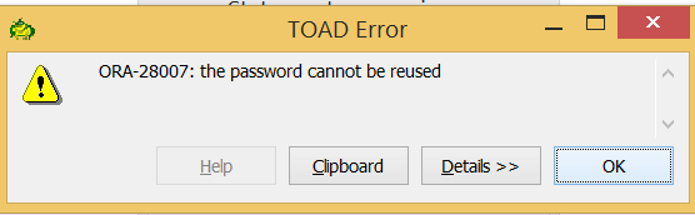 Ora 28001 The Password Has Expired Database Tutorials 1180