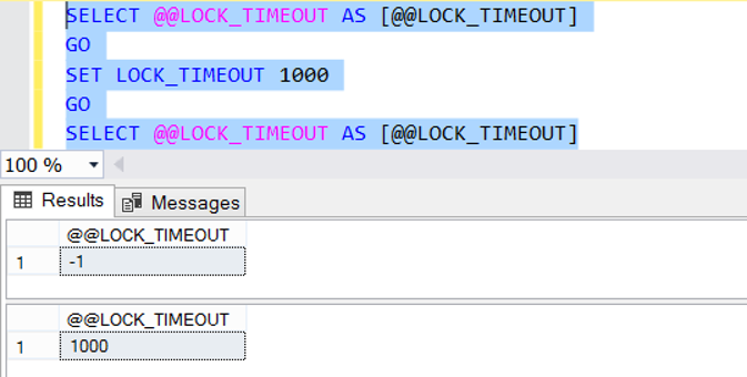 ms sql lock request time out period exceeded