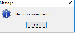 avocent kvm network connect error