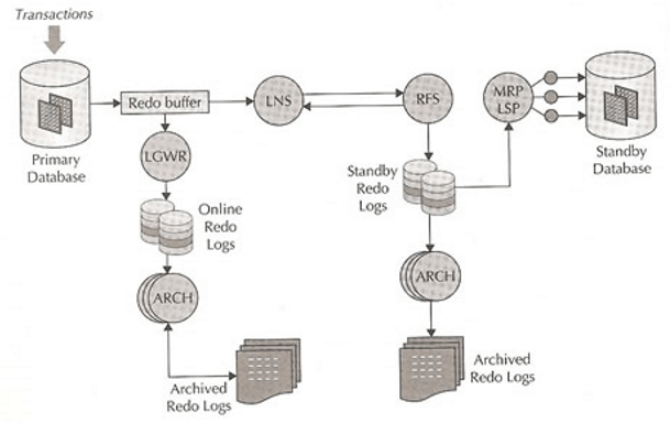 Data guard oracle настройка